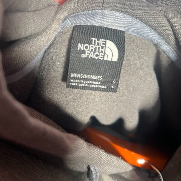 The North Face Hoodie Mens S Gray Pullover Sweatshirt Bear Logo Outdoors Nature - Picture 3 of 7